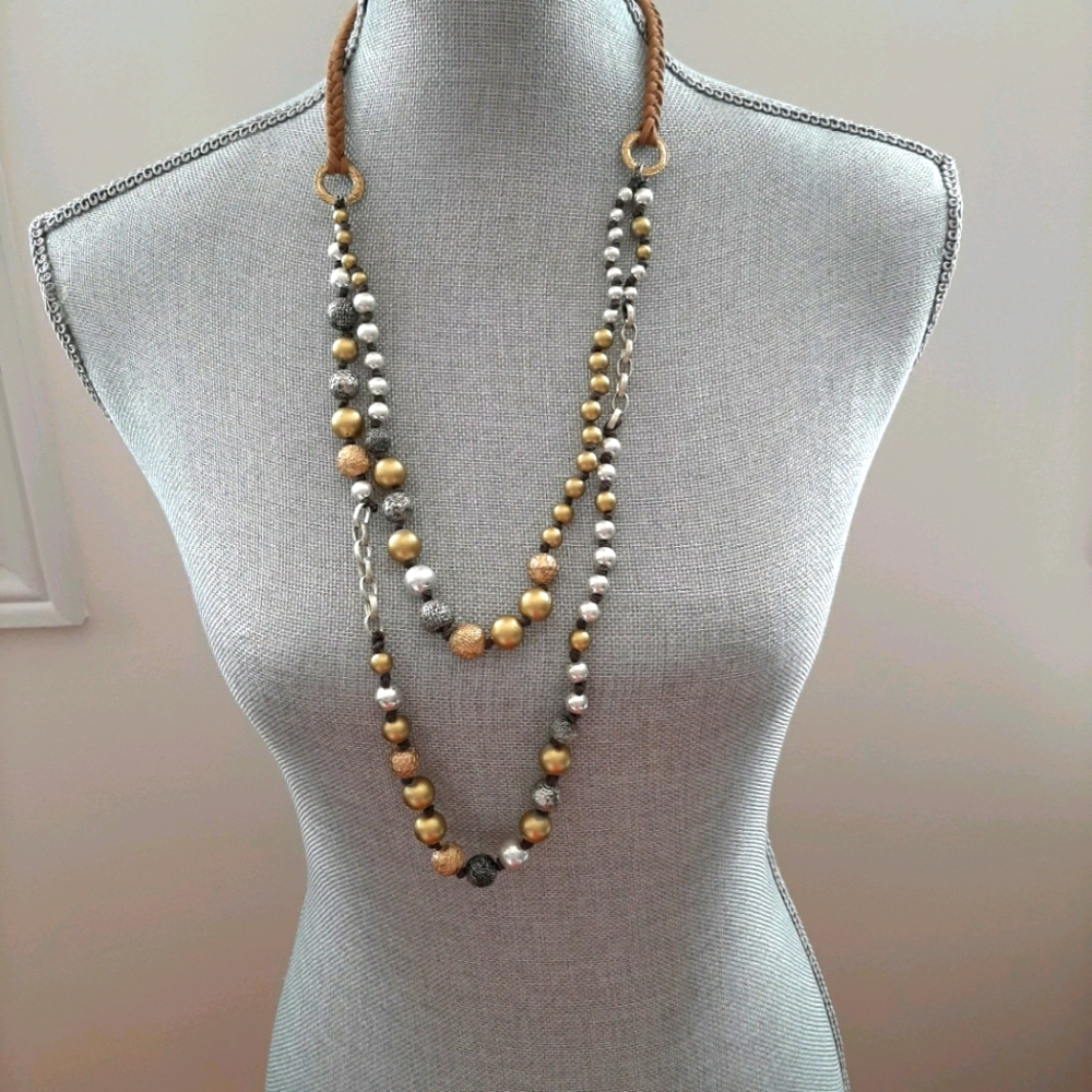 Double Strand Necklace